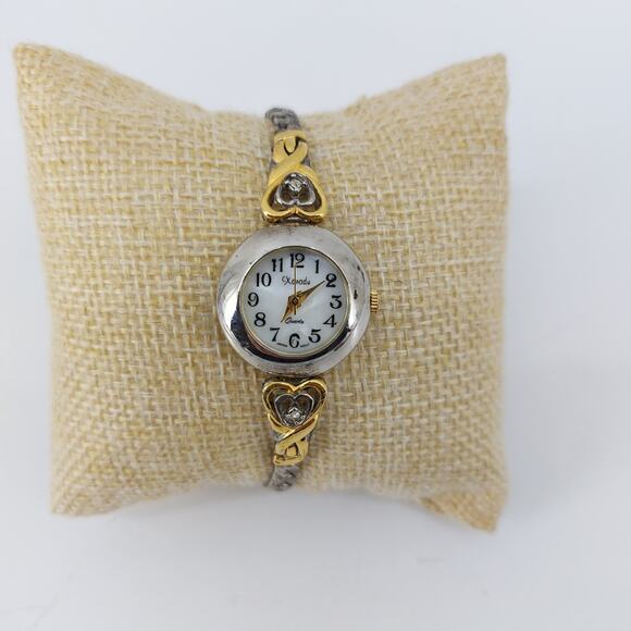 Vintage Cxandy Quartz Watch Bracelet Wristwatch Heart - Picture 14 of 14